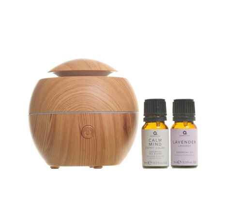 Sleep Well USB Diffuser with 2x9ml Essential Oils