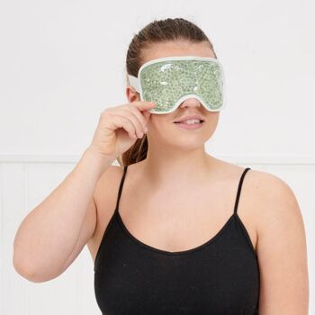 Masque rafraîchissant pour les yeux en gel Essentials - Vert 3