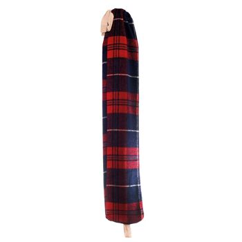 Tartan Rouge - Bouillotte Longue 1