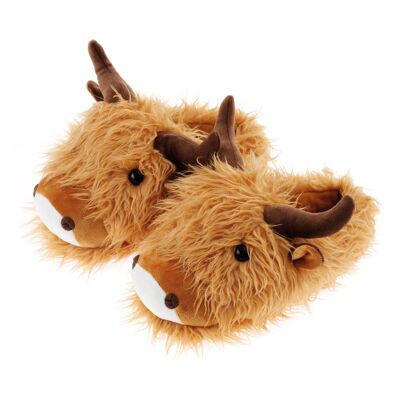 Highland Cow Slippers