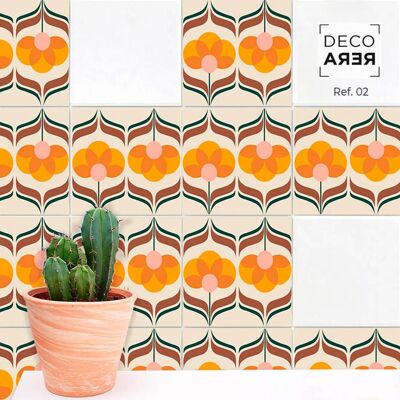 Pop Flower Tiles – Ref. 02