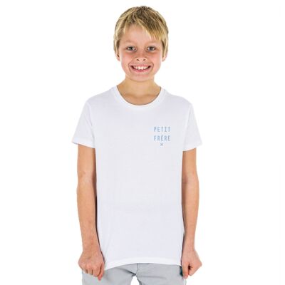 CAMISETA WHITE LITTLE BROTHER X HEART WAF boy