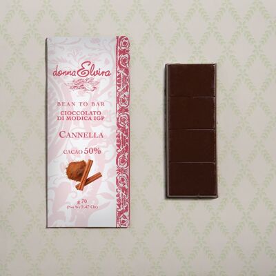 Cinnamon PGI Modica chocolate