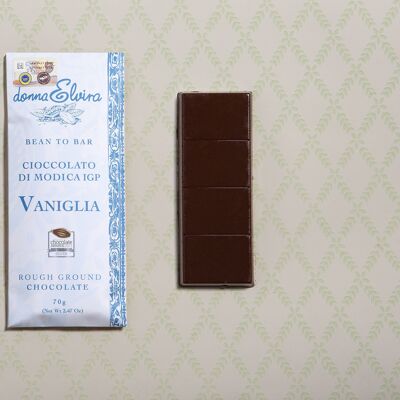 Chocolat de Modica IGP à la vanille