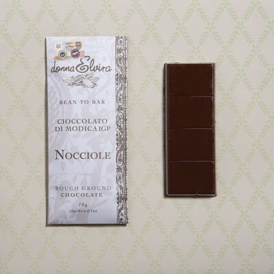 Chocolat Modica IGP aux noisettes