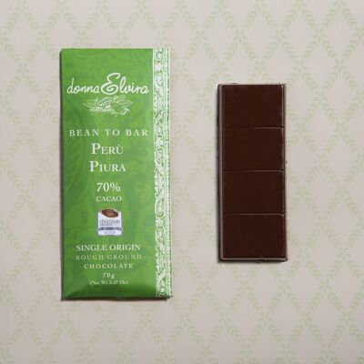Pérou Piura chocolat d'origine unique