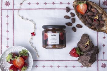 Confiture de fraise et chocolat 2