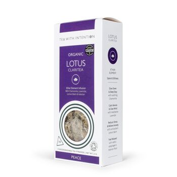 Lotus Claritea Bio / 14 Pyramides Biodégradables 4