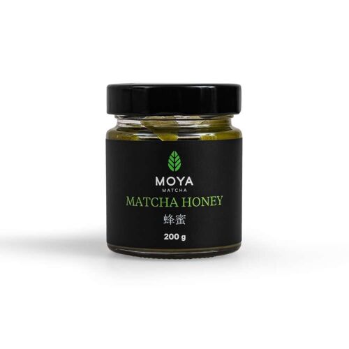 ORGANIC HONEY WITH MOYA MATCHA