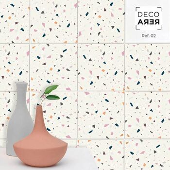 Carreaux de Terrazzo Pop — Réf. 02 1