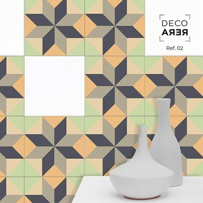 Modernist Astro Tiles — Ref. 02