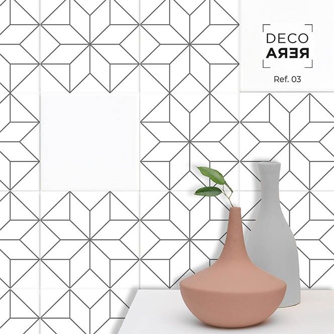 Modernistische Astro-Fliesen