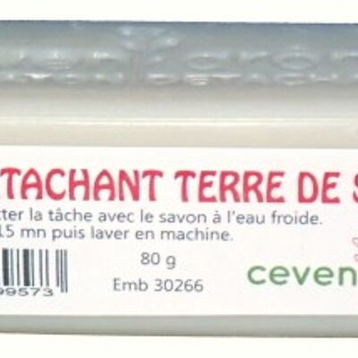 Stain remover stick with Terre de Sommières
