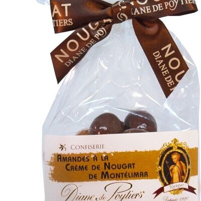 Almonds coated with Montélimar Nougat Cream Bag 180 g