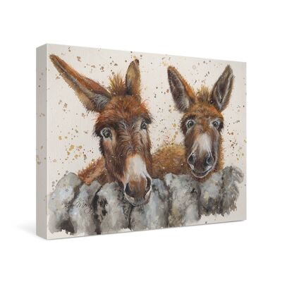Barney and Fred Canvas Cutie