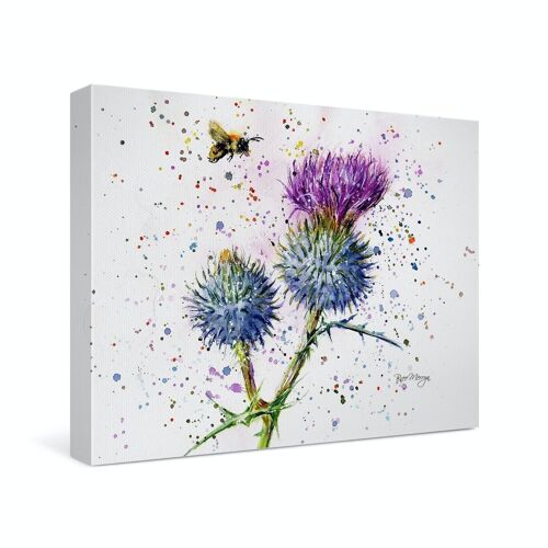 Bee and Thistle Canvas Cutie