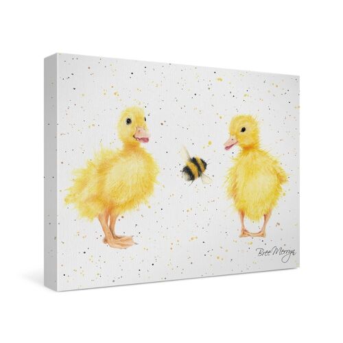 Bubba, Bubbles and Bumble Canvas Cutie