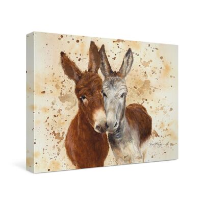 Colourful Jack and Diane Canvas Cutie