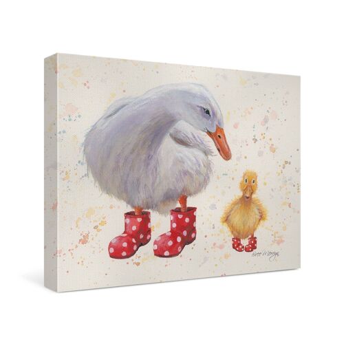 Darcey and Daffodil Canvas Cutie