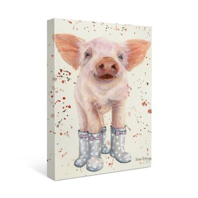 Penelope in Boots Canvas Cutie