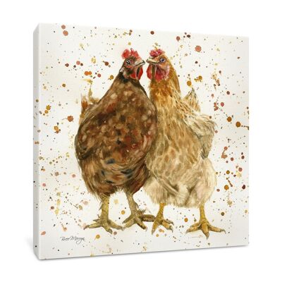 Chick Chat Medium Box Canvas