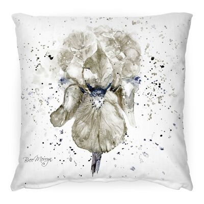 Grey Iris Medium Cushion