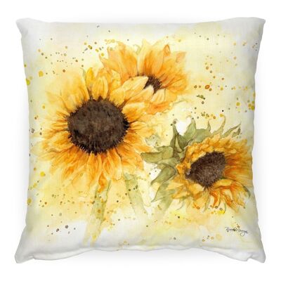 Mittleres Kissen der Sonnenblumen