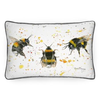 Grand coussin Bee Happy 3