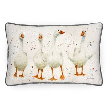 Grand Coussin Femme Oie 3