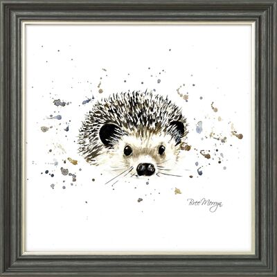 Hank Midi Framed Print - Graphite