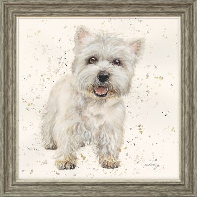 Wallace Midi Framed Print - Walnut