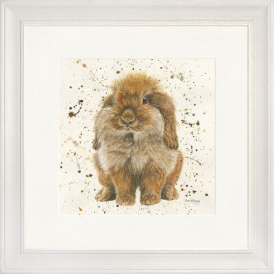 Beatrice Classic Framed Print - Off White