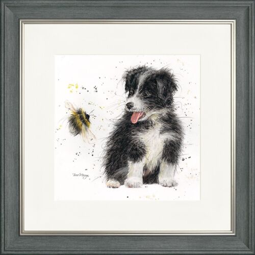 Beck and Bumble Classic Framed Print - Black