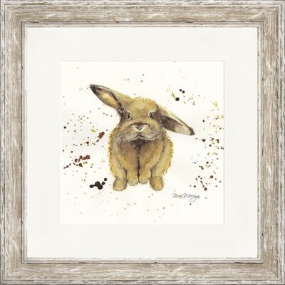 Benji Classic Framed Print - Distressed