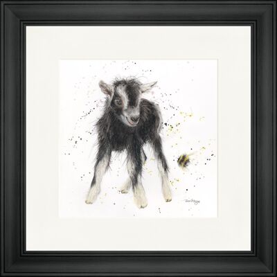 Billy and Bumble Classic Framed Print - Black