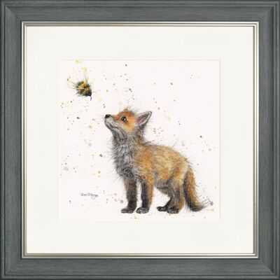 Bristle and Bumble Classic Framed Print - Charcoal
