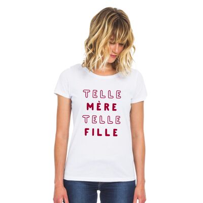 CAMISETA BLANCA COMO MADRE COMO HIJA 2 MPT mujer