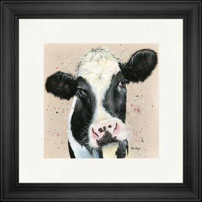 Eleanor Classic Framed Print - Black