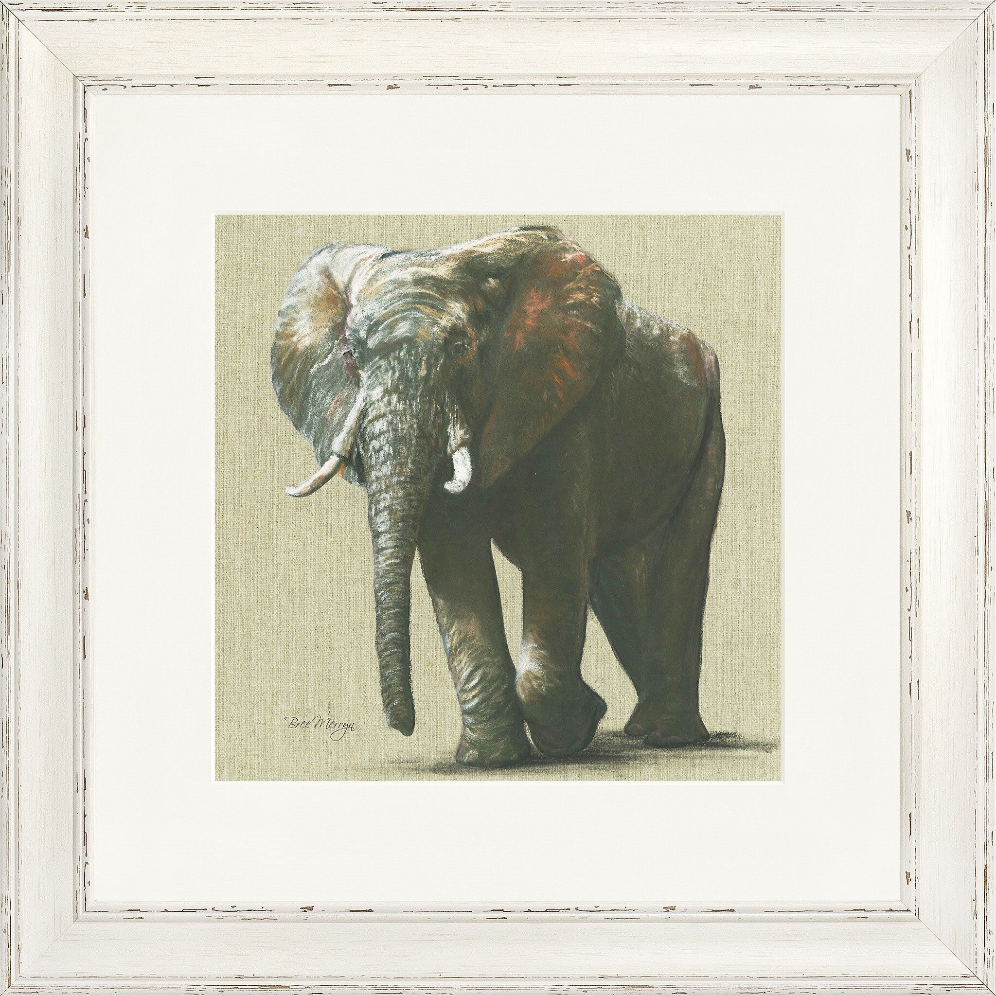 Buy wholesale Esther on Linen Classic Framed Print - Antique Taupe