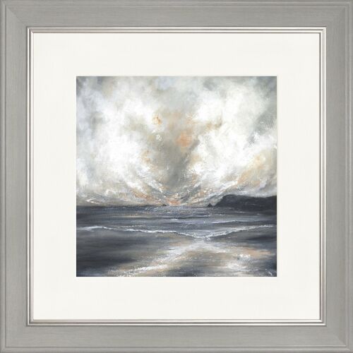 Ethereal Classic Framed Print - Grey