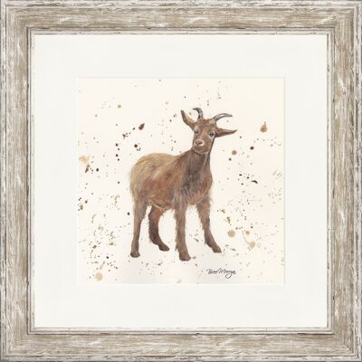 George Classic Framed Print - Distressed