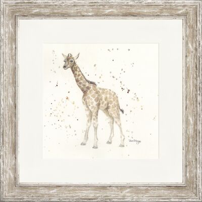 Georgina Classic Framed Print - Distressed