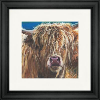 Hetty Classic Framed Print - Black