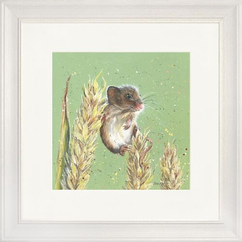 Just Chilling Classic Framed Print - Off White