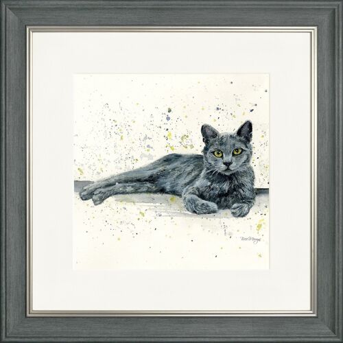 Midnight Classic Framed Print - Charcoal