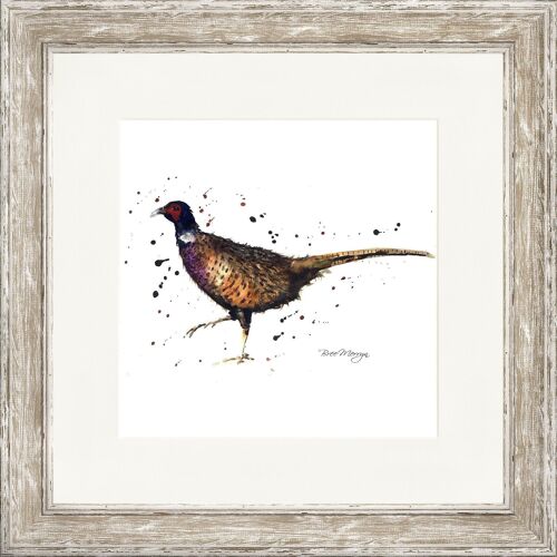 Phil Classic Framed Print - Distressed