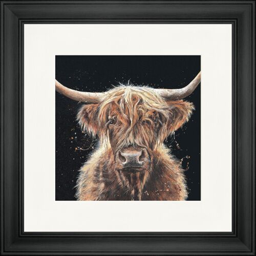 Rusty Classic Framed Print - Black