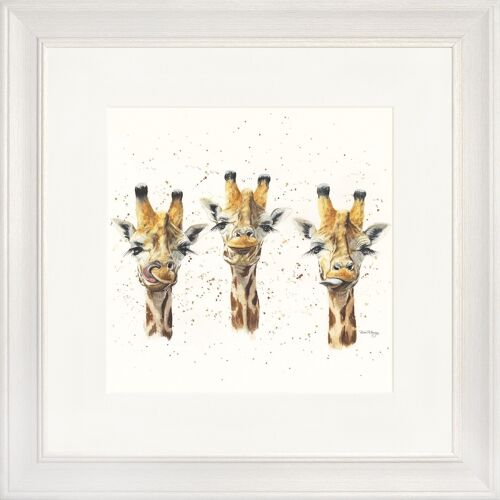 Sassy Squad Classic Framed Print - Off White