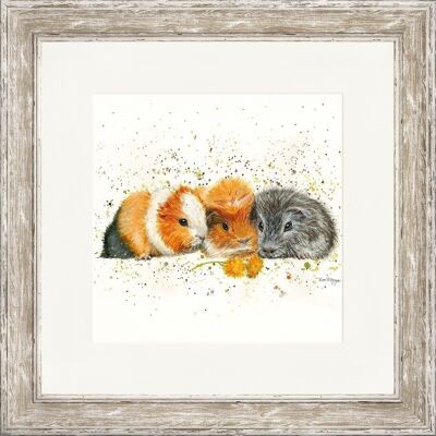Snap, Crackle and Pop Classic Framed Print - Distressed
