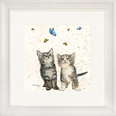 Sugar and Spice Classic Framed Print - Off White